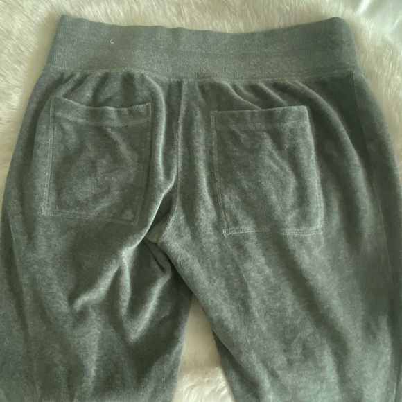 VS PINK Grey Velour Trackpants - Picture 6 of 7